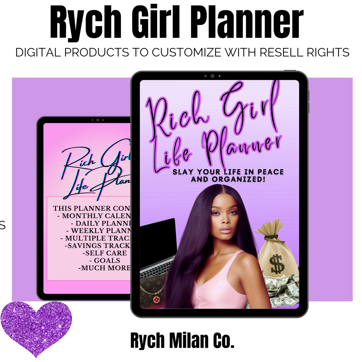 Rich Girl Life Planner